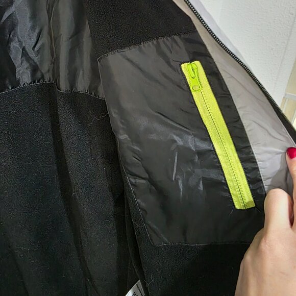 Super Bowl LIII Official Guest Services Jacket Men’s Large Gray Zip Up - Picture 10 of 15